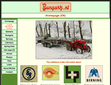 Tablet Screenshot of bungartz.nl